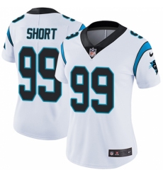 Women's Nike Carolina Panthers #99 Kawann Short White Vapor Untouchable Limited Player NFL Jersey