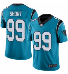 Youth Nike Carolina Panthers #99 Kawann Short Blue Alternate Vapor Untouchable Limited Player NFL Jersey