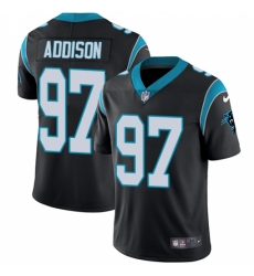 Men's Nike Carolina Panthers #97 Mario Addison Black Team Color Vapor Untouchable Limited Player NFL Jersey