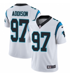 Youth Nike Carolina Panthers #97 Mario Addison White Vapor Untouchable Limited Player NFL Jersey