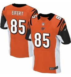 Men's Nike Cincinnati Bengals #85 Tyler Eifert Elite Orange Alternate NFL Jersey