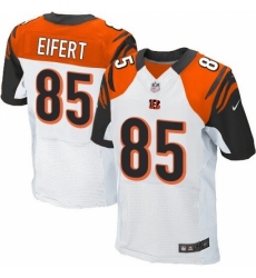 Men's Nike Cincinnati Bengals #85 Tyler Eifert Elite White NFL Jersey
