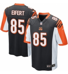 Men's Nike Cincinnati Bengals #85 Tyler Eifert Game Black Team Color NFL Jersey