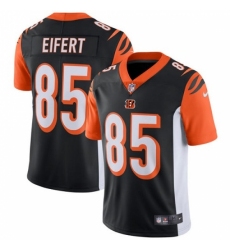 Men's Nike Cincinnati Bengals #85 Tyler Eifert Vapor Untouchable Limited Black Team Color NFL Jersey