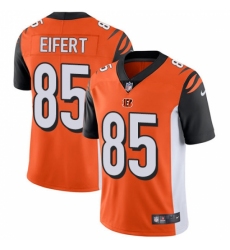 Men's Nike Cincinnati Bengals #85 Tyler Eifert Vapor Untouchable Limited Orange Alternate NFL Jersey