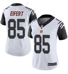 Women's Nike Cincinnati Bengals #85 Tyler Eifert Limited White Rush Vapor Untouchable NFL Jersey