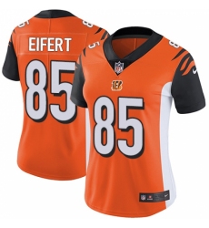 Women's Nike Cincinnati Bengals #85 Tyler Eifert Vapor Untouchable Limited Orange Alternate NFL Jersey