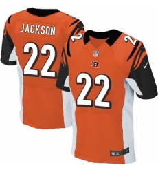 Men's Nike Cincinnati Bengals #22 William Jackson Elite Orange Alternate NFL Jersey