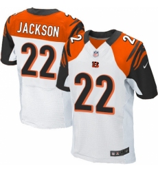 Men's Nike Cincinnati Bengals #22 William Jackson Elite White NFL Jersey