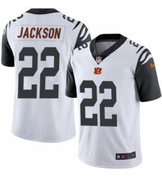 Men's Nike Cincinnati Bengals #22 William Jackson Limited White Rush Vapor Untouchable NFL Jersey