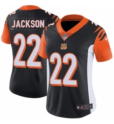 Women's Nike Cincinnati Bengals #22 William Jackson Vapor Untouchable Limited Black Team Color NFL Jersey