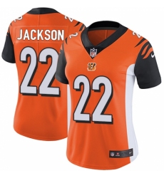 Women's Nike Cincinnati Bengals #22 William Jackson Vapor Untouchable Limited Orange Alternate NFL Jersey