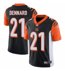 Men's Nike Cincinnati Bengals #21 Darqueze Dennard Vapor Untouchable Limited Black Team Color NFL Jersey