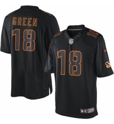 Men's Nike Cincinnati Bengals #18 A.J. Green Limited Black Impact NFL Jersey Men's Nike Cincinnati Bengals #18 A.J. Green Limited Black Impact NFL Jersey