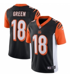 Youth Nike Cincinnati Bengals #18 A.J. Green Vapor Untouchable Limited Black Team Color NFL Jersey Youth Nike Cincinnati Bengals #18 A.J. Green Vapor Untouchable Limited Black Team Color NFL Jersey