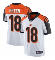 Youth Nike Cincinnati Bengals #18 A.J. Green Vapor Untouchable Limited White NFL Jersey