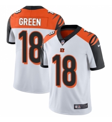 Youth Nike Cincinnati Bengals #18 A.J. Green Vapor Untouchable Limited White NFL Jersey Youth Nike Cincinnati Bengals #18 A.J. Green Vapor Untouchable Limited White NFL Jersey