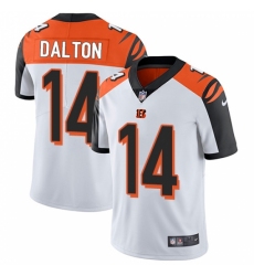 Men's Nike Cincinnati Bengals #14 Andy Dalton Vapor Untouchable Limited White NFL Jersey