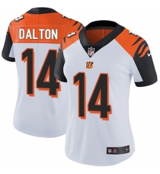 Women's Nike Cincinnati Bengals #14 Andy Dalton Vapor Untouchable Limited White NFL Jersey