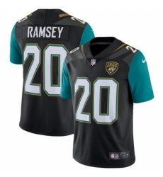 Men's Nike Jacksonville Jaguars #20 Jalen Ramsey Black Alternate Vapor Untouchable Limited Player NFL Jersey