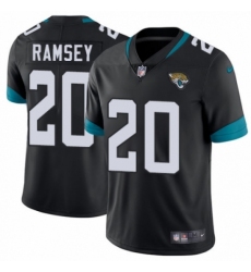 Men's Nike Jacksonville Jaguars #20 Jalen Ramsey Black Team Color Vapor Untouchable Limited Player NFL Jerseys