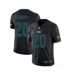 Men's Nike Jacksonville Jaguars #20 Jalen Ramsey Limited Black Rush Impact NFL Jersey
