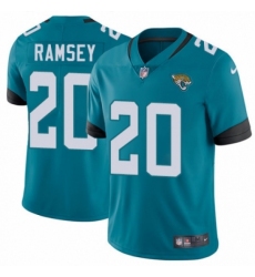 Men's Nike Jacksonville Jaguars #20 Jalen Ramsey Teal Green Alternate Vapor Untouchable Limited Player NFL Jersey