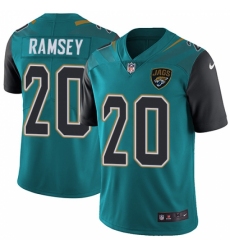 Men's Nike Jacksonville Jaguars #20 Jalen Ramsey Teal Green Team Color Vapor Untouchable Limited Player NFL Jersey