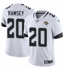 Men's Nike Jacksonville Jaguars #20 Jalen Ramsey White Vapor Untouchable Limited Player NFL Jerseys