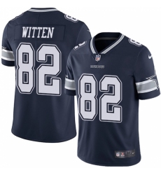 Men's Nike Dallas Cowboys #82 Jason Witten Navy Blue Team Color Vapor Untouchable Limited Player NFL Jersey