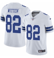 Men's Nike Dallas Cowboys #82 Jason Witten White Vapor Untouchable Limited Player NFL Jersey