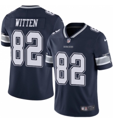 Youth Nike Dallas Cowboys #82 Jason Witten Navy Blue Team Color Vapor Untouchable Limited Player NFL Jersey