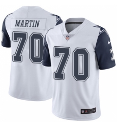 Men's Nike Dallas Cowboys #70 Zack Martin Limited White Rush Vapor Untouchable NFL Jersey