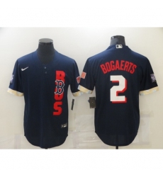 Men's Boston Red Sox #2 Xander Bogaerts Nike Navy 2021 All-Star Game Replica Jersey