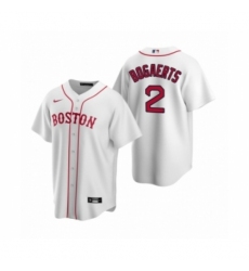 Men's Boston Red Sox #2 Xander Bogaerts Nike White Replica Alternate Jersey