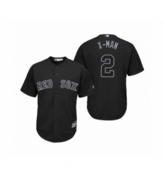 Youth Boston Red Sox #2 Xander Bogaerts X-Man Black 2019 Players Weekend Replica Jersey