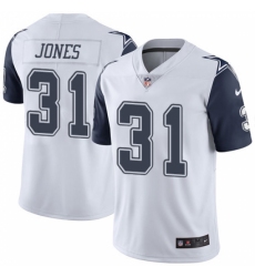 Youth Nike Dallas Cowboys #31 Byron Jones Limited White Rush Vapor Untouchable NFL Jersey