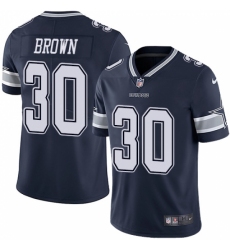 Youth Nike Dallas Cowboys #30 Anthony Brown Navy Blue Team Color Vapor Untouchable Limited Player NFL Jersey