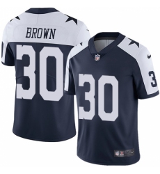 Youth Nike Dallas Cowboys #30 Anthony Brown Navy Blue Throwback Alternate Vapor Untouchable Limited Player NFL Jersey