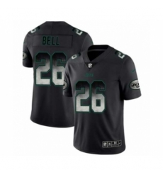 Men New York Jets #26 Le'Veon Bell Black Smoke Fashion Limited Jersey