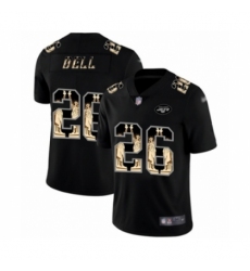 Men's New York Jets #26 Le'Veon Bell Limited Black Statue of Liberty Football Jersey