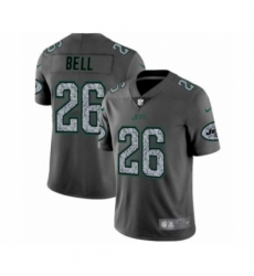 Men's New York Jets #26 Le'Veon Bell Limited Gray Static Fashion Limited Football Jersey