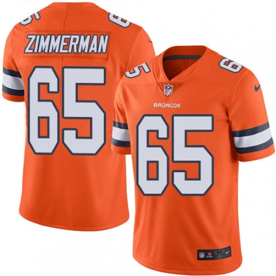 Youth Nike Denver Broncos #65 Gary Zimmerman Limited Orange Rush Vapor Untouchable NFL Jersey Youth Nike Denver Broncos #65 Gary Zimmerman Limited Orange Rush Vapor Untouchable NFL Jersey