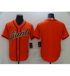 Men's Nike San Francisco Giants Blank Orange Cooperstown Collection Jersey