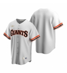 Men's Nike San Francisco Giants Blank White Cooperstown Collection Home Stitched Baseball Jersey