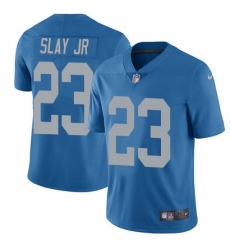 Men's Nike Detroit Lions #23 Darius Slay Elite Blue Alternate NFL Jersey