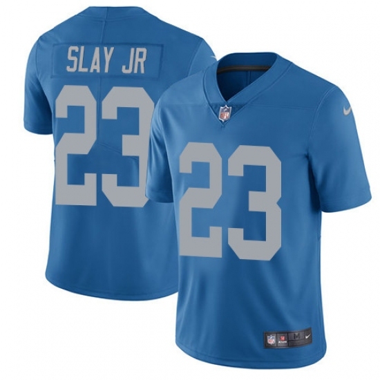 Men's Nike Detroit Lions #23 Darius Slay Elite Blue Alternate NFL Jersey Men's Nike Detroit Lions #23 Darius Slay Elite Blue Alternate NFL Jersey
