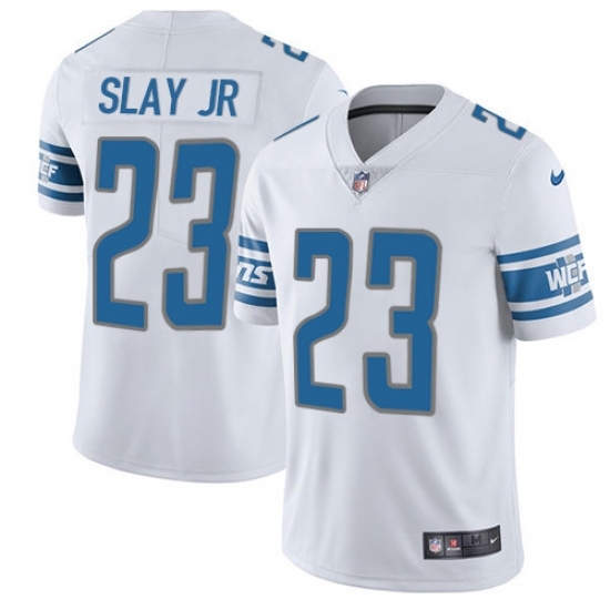 Men's Nike Detroit Lions #23 Darius Slay Elite White NFL Jersey Men's Nike Detroit Lions #23 Darius Slay Elite White NFL Jersey