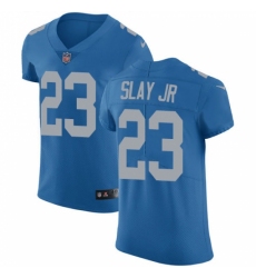 Men's Nike Detroit Lions #23 Darius Slay Jr Blue Alternate Vapor Untouchable Elite Player NFL Jersey