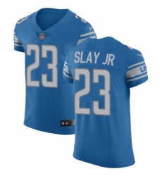 Men's Nike Detroit Lions #23 Darius Slay Jr Blue Team Color Vapor Untouchable Elite Player NFL Jersey